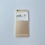 【拆機二手】iPhone 6 金色 (4) 背蓋總成 後殼 後蓋總成 背板總成 中框含背板 外殼 維修 背蓋