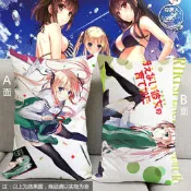 幻之空 內多圖(可來圖客製) 家用枕 長中枕含枕心 路人女主的養成方法加藤惠詩羽英梨梨動漫抱枕靠枕枕頭周邊