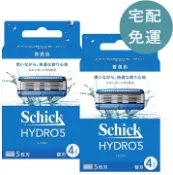 玉山最低比價網 [COSCO代購6] D108575 舒適Hydro水次元5刮鬍刀片X4入