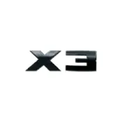 M performance BMW X3 G01 原廠 空力套件 銘牌 後車廂 車尾標 外觀 黑尾標【YGAUTO】