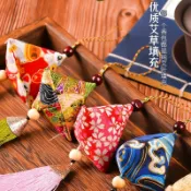 📣爆款推薦📣端午節艾草香囊 端午節艾草包 DIY香包 香包空袋 香囊 端午節香包 香包束口袋 束口袋 禮物袋 刺繡香包