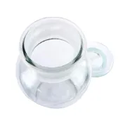 (店+)圓形玻璃罐 許愿瓶 廣口瓶 玻璃瓶子 空瓶 玻璃容器 浮游花瓶 玻璃收納罐 寬口玻璃罐 185-GB500