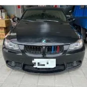 現貨 寶馬 BMW E90 E91 05 06 07 08 09 M3 前保桿含霧燈 塑膠材質