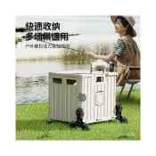(店+)#免運#品質保證 露營折疊出行收納車傢用便攜手拉車取快遞小推車買菜車購物小拉車