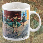 Starbucks 台灣星巴克 2019 大師系列 EdgarDegas 愛德加·竇加 芭雷舞者名畫油畫 馬克杯14oz