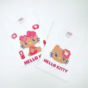 日本代購 HELLO KITTY 日燒 曬黑 拼豆像素風格 DOT COLLECTION 短袖T恤
