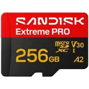 【SanDisk 晟碟】256GB microSDXC Extreme Pro 250MB/s 4K V30 SDSQXCJ-256G 手機 記憶卡