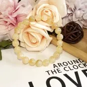 【D.S. jewellery 德山珠寶】特價5A級8mm天然異象黃水晶手鍊(交換禮物水晶手鍊CE476特價優惠)