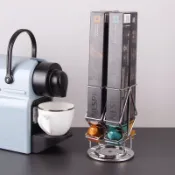 【新品現貨 隔日到貨】展示收納置物架 咖啡架 40粒360度旋轉適用於Nespresso奈斯派索膠囊