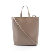 【DOKODEMO】【二手】Celine CELINE托特包 Vertical Small Cabas 灰褐色皮革 Vertical Cabas Small 女士二手 B