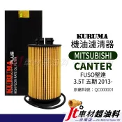 Jt車材-台南店 KURUMA 機油芯 三菱 CANTER FUSO 堅達 3.5T 五期 原廠料號 QC000001