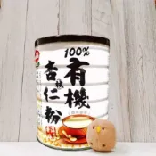 (店+)【馬玉山】有機純杏核仁粉 600公克 (杏仁粉 有機 含鐵 含鈣 高纖 100% 光中杏 杏仁 無調味)