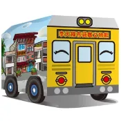 【i郵購】順基創意站 DIY 真‧會跑文化列車_李天祿布袋戲文物館-公仔車