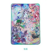 （全新現貨）正版 寶可夢 中心 初音未來 胖丁 美洛耶塔 顫弦蠑螈 拉普拉斯 密勒頓 沙漠蜻蜓 毯子 毛毯