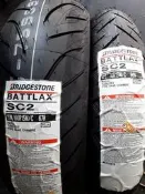 勁輪車業 普利司通 SC2 120/70-14F 鋼絲胎