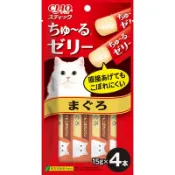 【公司貨】CIAO寒天 貓肉泥-鮪魚4p/貓零食