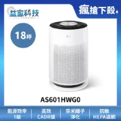 LG AS601HWG0 拆封新品【PuriCare™ 超淨化大白空氣清淨機 Hit】適用18坪/能源效率1級
