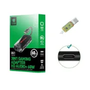 殼起來3C手機配件 【3合1耳機轉接器】Plextone 適用 Vivo X200 V40 Pro Lite 充電 音頻轉換器