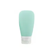 (店+)【JOEKI】矽膠扇形分裝瓶-90ml擠壓瓶 旅行用 軟管瓶 空瓶 乳液瓶 沐浴洗髮乳化妝品洗面乳 分裝罐