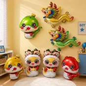 ♥蛇寶寶造型氣球系列♥ 蛇年收涎佈置 蛇年生日佈置 蛇寶寶氣球 蛇造型氣球 蛇氣球 生日佈置 收涎佈置 鋁箔氣球