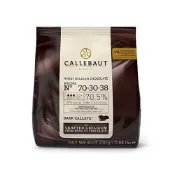 【德麥食品】嘉麗寶70.5%調溫苦甜巧克力鈕扣/400g
