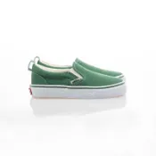 VANS 日線 童鞋 SLIP ON(14-22) 懶人鞋 休閒鞋 綠 V233008007