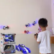 林之舍家居 遙控車 爬牆車遙控汽車上牆特技吸牆兒童玩具男孩4-12歲可充電動遙控賽車 開發票免運