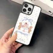 臺灣現貨✨️草莓蛋糕小熊 磁吸殼蘋果18 iphone 17pro max手機殼16防摔15韓系14質感13可愛12簡約