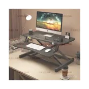 (店+)✨可開統編 陞降桌 站立臺 電腦桌 站立辦公陞降臺 辦公工作桌 站立式電腦桌 陞降筆記本支架 電腦增高架