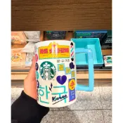《現貨》韓國 《遇熱會變色》滿版限量款 星巴克 城市杯 414ml