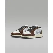 【NIKE 耐吉】籃球鞋 運動鞋 AIR JORDAN 1 LOW SE GS 男鞋 女鞋 大童 咖啡白(FQ8156142)