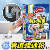【生活市集】馬桶水管管道疏通粉140g/盒(溶解 疏通 異味 消臭)-A6088