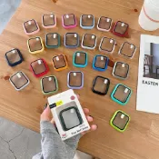 殼膜一體 防摔殼 適用於 Apple Watch S12 11 10 9 8 7 SE3 Ultra4 蘋果手錶保護