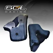 SOL 『零配件』-SS1 耳襯兩頰內襯COOLMAX布料完整包覆服貼透氣固定臉部拆卸安裝便利可清洗請注意適用型號