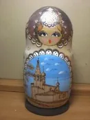 【俄羅斯娃娃、許願娃娃、套娃---七層】藝術品、收藏品、擺飾品