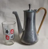 早期馬來西亞 雙囍錫壺