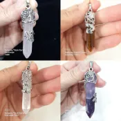 【 巧宓精品  RZ 墜子 】🌸水晶 靈擺 🌸 無孔 水晶 柱 項鍊 六角 水晶柱 寶石 墜子 飾品 首飾 巧設計