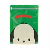 asdfkitty可愛家精品店 asdfkitty可愛家☆帕洽狗有厚度夾鏈袋4入-夾鍊袋/兒童口罩收納袋/文具袋/化妝袋/盥洗用品袋/藥品袋-日本製