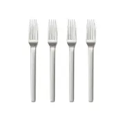 【ZWILLING 德國雙人】Minimale古典工業風餐叉4件組-現代銀(德國雙人牌集團官方直營)