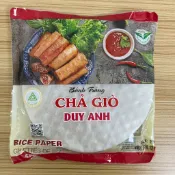 [台灣出貨]越南 BANH TRANG 春捲薄餅皮 CHA GIO 400克/包 春捲皮 DUY ANH【Z223】米紙