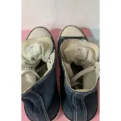 LATIV藍色高筒帆布鞋😍