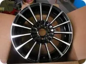 ***天下第一輪***全新鋁圈 429 16吋7J 5孔100/114.3 放射狀黑底車面 完工價(含氣嘴)2600