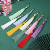 龍蝦扣繞金線流蘇 diy手工材料 垂直冰絲流蘇穗子 香包 漢服配飾 吊穗 DIY飾品配件