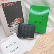 頌霏精品代購 台灣現貨 Bottega Veneta｜BV 經典款 編織 零錢袋男短夾