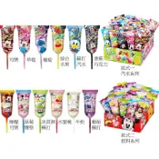 (店+)【Glico 格力高】Glico 固力果 迪士尼棒棒糖 米奇棒棒糖 果汁汽水 棒棒糖 米奇頭造型  卡通造型 婚禮小物