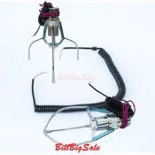(夾娃娃機爪子繩子) 可拉伸2米 電話繩 黑色電線 抓夾公仔禮品 遊戲機天車配件嬄