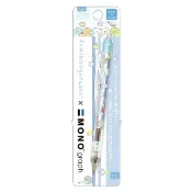 震撼日式精品百貨 【震撼精品百貨】角落生物 Sumikko Gurashi~SAN-X 角落生物搖搖筆自動鉛筆 0.5mm monograph藍條紋*81148