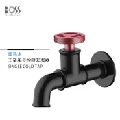 BOSS 復古工業風 戶外 陽台 花園 龍頭  長栓  附起泡