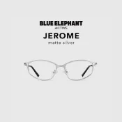 【BLUE ELEPHANT】JEROME matte silver ACTIVE運動款式 抗藍光眼鏡 附盒 官方旗艦店
