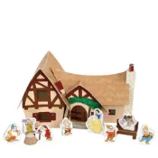 日本製 DAISO 大創 迪士尼紙模型(白雪公主與七個小矮人) 紙工藝 ＊夏日微風＊｜領券9折｜換季推薦⚡兒童用品｜APP下單最高再賺22%點數